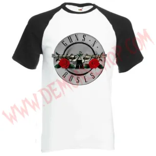 Camiseta Raglan MC Guns N Roses