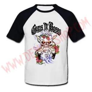 Camiseta Raglan MC Guns N Roses