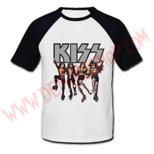 Camiseta Raglan MC Kiss
