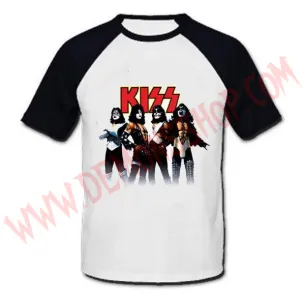 Camiseta Raglan MC Kiss