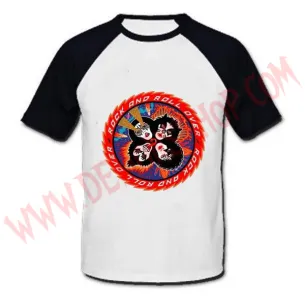 Camiseta Raglan MC Kiss