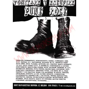 Fanzine VOMITARE Y ESKUPIRE Punk Rock
