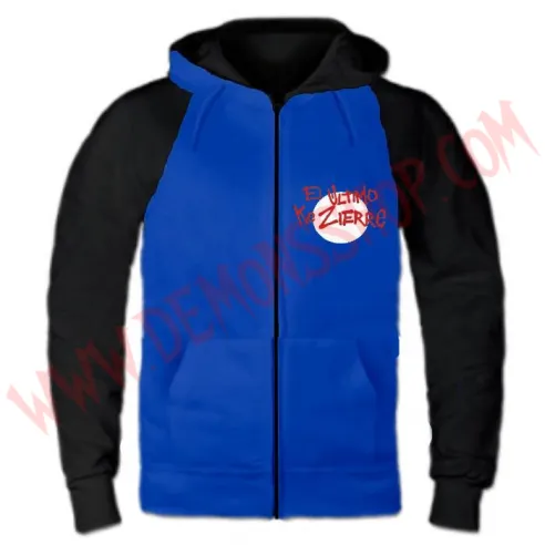 Sudadera Cremallera El Ultimo Ke Zierre Raglan