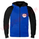 Sudadera Cremallera El Ultimo Ke Zierre Raglan
