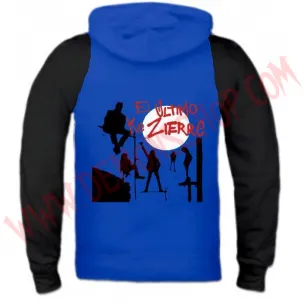 Sudadera Cremallera El Ultimo Ke Zierre Raglan