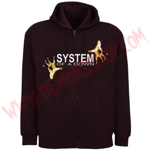 Sudadera Cremallera System of a Down