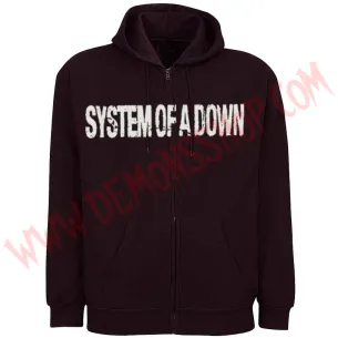 Sudadera Cremallera System of a Down