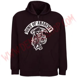 Sudadera Cremallera Sons of Anarchy