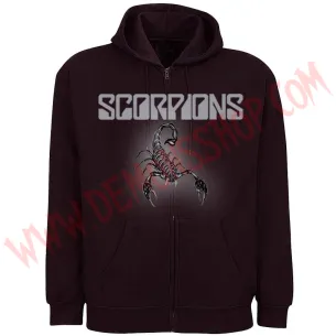 Sudadera Cremallera Scorpions