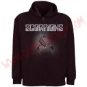 Sudadera Cremallera Scorpions