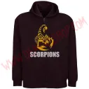 Sudadera Cremallera Scorpions