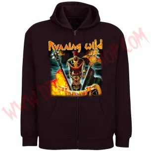 Sudadera Cremallera Running Wild
