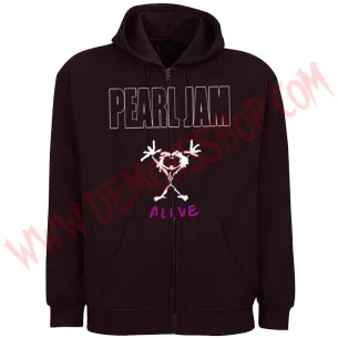 Sudadera Cremallera Pearl Jam