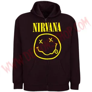 Sudadera Cremallera Nirvana