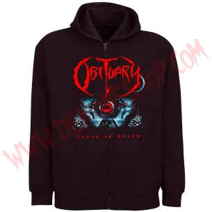 Sudadera Cremallera Obituary