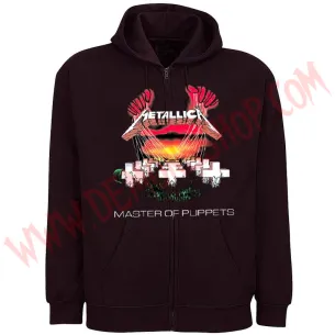 Sudadera Cremallera Metallica