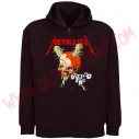 Sudadera Cremallera Metallica
