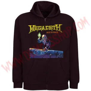 Sudadera Cremallera Megadeth