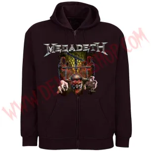 Sudadera Cremallera Megadeth