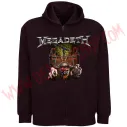 Sudadera Cremallera Megadeth