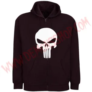 Sudadera Cremallera Punisher