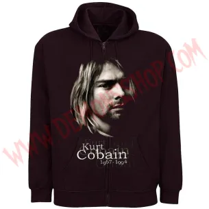 Sudadera Cremallera Kurt Cobain (Nirvana)