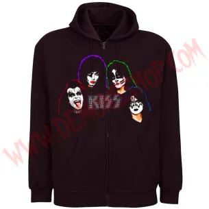 Sudadera Cremallera Kiss
