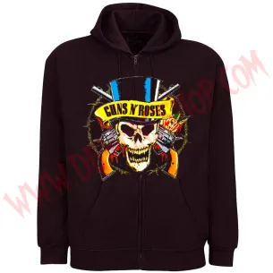 Sudadera Cremallera Guns N Roses