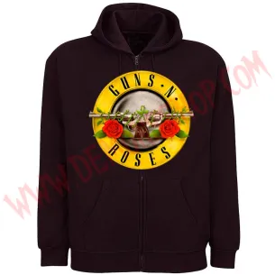 Sudadera Cremallera Guns N Roses