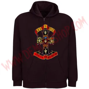 Sudadera Cremallera Guns N Roses