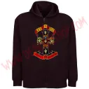 Sudadera Cremallera Guns N Roses