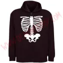 Sudadera Cremallera Esqueleto
