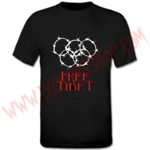 Camiseta MC Free Tibet Espinas OFERTA