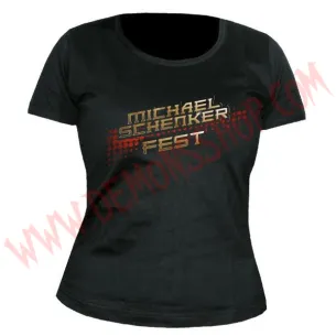 Camiseta Chica MC Michael Shenker Fest