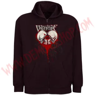 Sudadera Cremallera Bullet for my Valentine