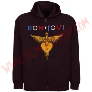 Sudadera Cremallera Bon Jovi