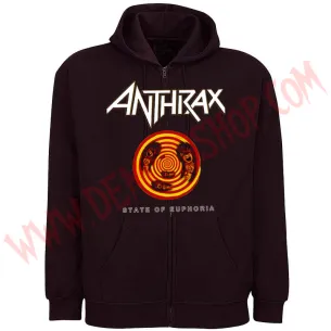 Sudadera Cremallera Anthrax