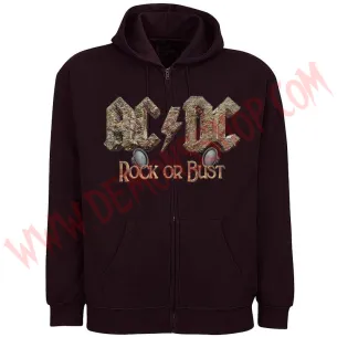 Sudadera Cremallera ACDC