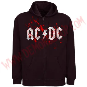 Sudadera Cremallera ACDC