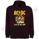 Sudadera Cremallera ACDC