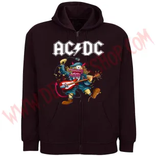 Sudadera Cremallera ACDC