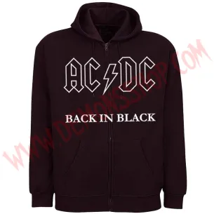 Sudadera Cremallera ACDC