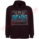 Sudadera Cremallera ACDC