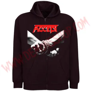 Sudadera Cremallera Accept