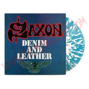 Vinilo LP Saxon ‎– Denim And Leather 2