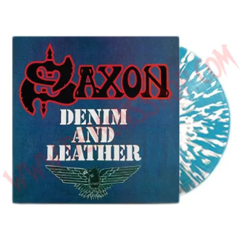 Vinilo LP Saxon ‎– Denim And Leather