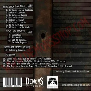 CD Rock D.A.M. - Demos 89-90 2