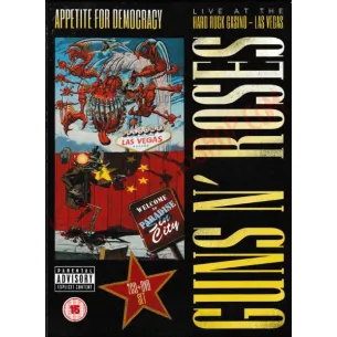 DVD Guns N' Roses ‎– Appetite For Democracy
