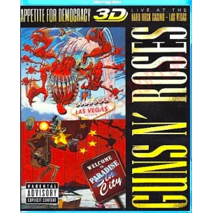 Blu-Ray Guns N' Roses ‎– Appetite For Democracy 3D