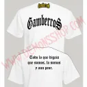 Camiseta MC Gamberros Clasica (Blanca)